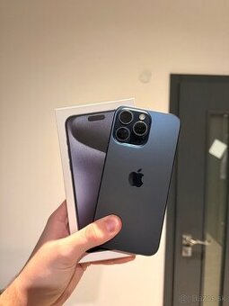iPhone 15 Pro Max 256 GB Modrý titán