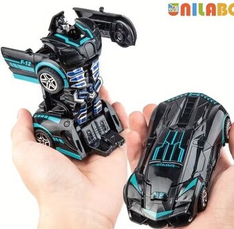 Transformer auto/robot čierny