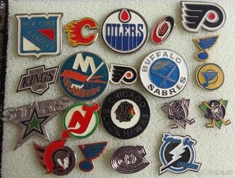 Predám odznaky NHL