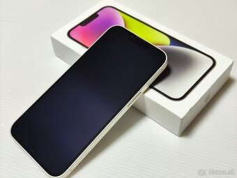 Predám Apple iPhone 14 128GB Starlight úplný TOP stav