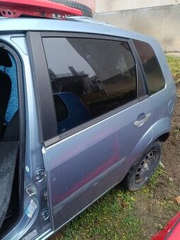 Dvere Ford fiesta zadné ľavé 2001-2007