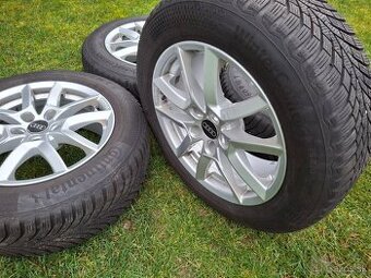 16" ALU 5x112 (Audi a iné) + zimné 205/60 r16 8mm