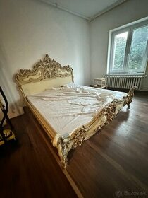 Antique Silik ITALIAN  posteľ rokoko / baroko