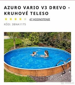 Komplet bazén AZURO VARIO V3