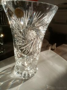 Krištálová váza Bohemia - 1