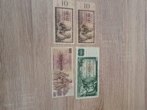 Predám československe bankovky