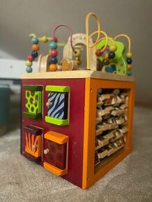 Detska intreraktívna kocka / hračka Zany zoo