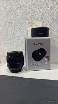 Samyang 85mm f/1.4 AF- EF bajonet