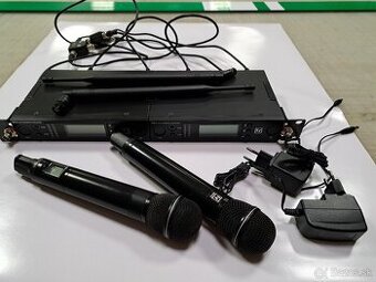 2ks electrovoice bezdrôt UHF + hlavy 2ksND76 + 1ks RE420