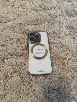 Kryt na iPhone 16 PRO zlatý