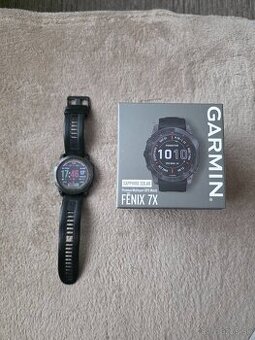 Predam Garmin Fenix 7X Saphire Solar 51mm - Black edition
