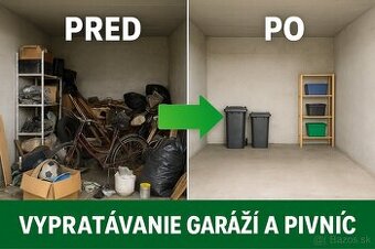 Ekologické vypratávanie garáží, pivníc a dvorov 🌱🚛