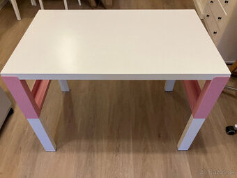 Školský stôl - IKEA Pahl + dievčenská stolička