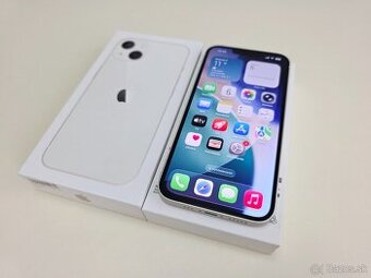 APPLE IPHONE 13 128GB STARLIGHT,ZDRAVIE BATERKY 100%
