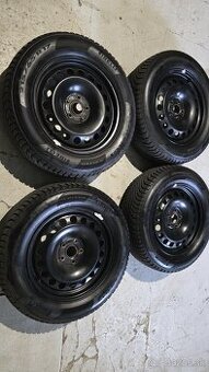 Predam plechove disky 5x112 R17 a zimne pneu