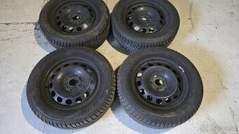 Predam plechove disky 5x112 R16 a zimne pneu