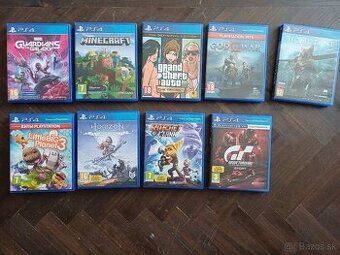 Predám kolekciu hier pre PS4 (Bratislava)
