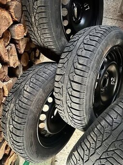 Zimná sada pneumatík KLEBER 185/65/R15 na plechových diskoch