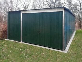 Plechová garáž 4×5 m BTX 6020