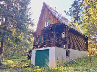 Útulná chata v tichom lesíku pri obci Olešná - 1