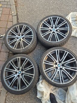 Predám originál disky BMW 5 - R20 + PNEU dezen 6,5