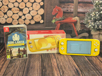 Nintendo Switch Lite žlté + hra KohLanta