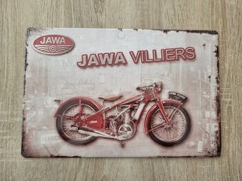 Retro plechové cedule JAWA