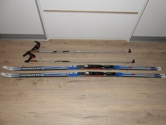 Predam v peknom stave bezky znacky SALOMON SNOWSCAPE 8