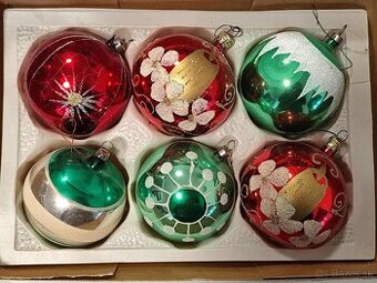 retro vianočné gule 5