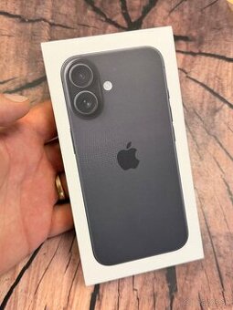 iPhone 16 black 128 zabalený záruka Telecom