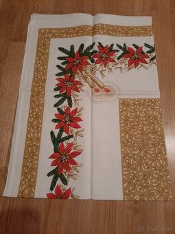 Vianocny obrus.