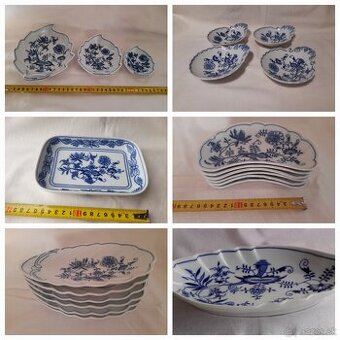 Cibulak 9 druhov misky v tvare list dvojlist mušla AERO džem