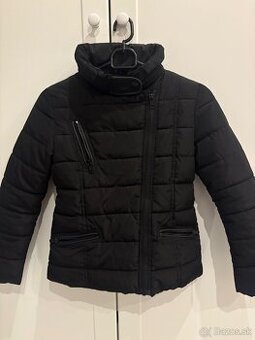 NEXT dievčenská bunda 128 + ZDARMA čizmy 35
