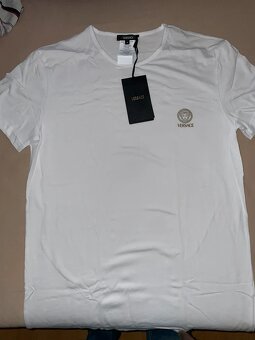 Versace tričko – biela farba, veľkosť L