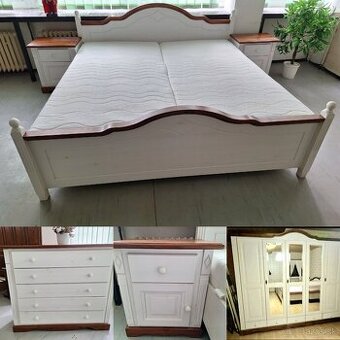 PEKNÁ KOMPLETNÁ SHABBY CHIC SPÁLNA