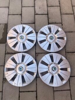Puklice Škoda r14" ,kryty kolies