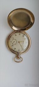 Pozlátené pánske vreckové starožitné hodinky FAVOR 1930