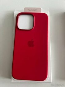 Apple iphone 13 Pro Silicone Case RED