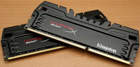 Herné ram Kingston HyperX Beast 8GB (2x4GB) DDR3 1600Mhz