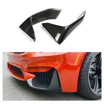 Rámčeky predného nárazníka BMW M3/M4 F80/F82 FullCarbon