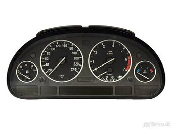 BMW E39 budíky prístrojový panel tachometer HIGH benzín
