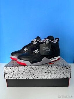 Air Jordan 4 Bred reimagined