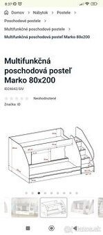 Poschodová posteľ