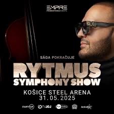 2 lístky na Rytmus Symphony show 2025 Košice