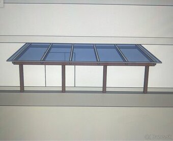 Pergola alebo prístrešok na mieru – s polykarbonát strechou