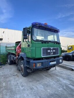 MAN 19 293 4X4 hydraolickou rukou 7,2m ATLAS 100.1, NOVA STK