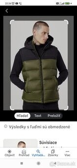Napajpiri vesta s kapucňou