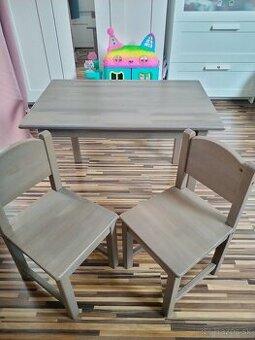 Stôl a stoličky Ikea Sundvik