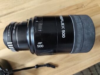 Predám zrkadlový teleobjektív Minolta AF 500.