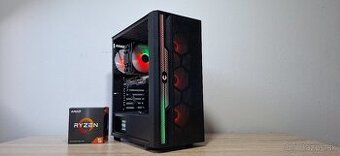 Herný pc 6jadro Ryzen 5 5500 3,60ghz/16GB/NVME/RX6600 8GB - 1